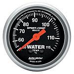 Autometer – Sport-Comp Water Temperature Gauge (2-1/16″)