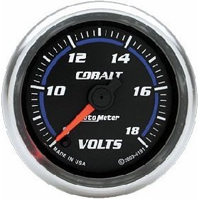 Autometer – Cobalt Voltmeter Gauge (2-1/16″)