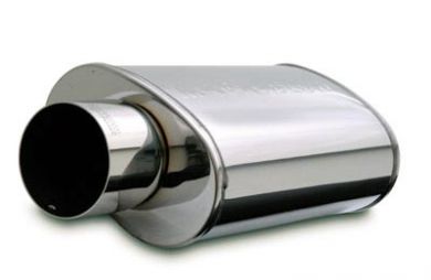 MAGNAFLOW – Oval Body Polished Stainless Steel Muffler – 5″ x 8″