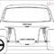 Ultra Racing - Rear Strut Bar - Mitsubishi Gallant VR4